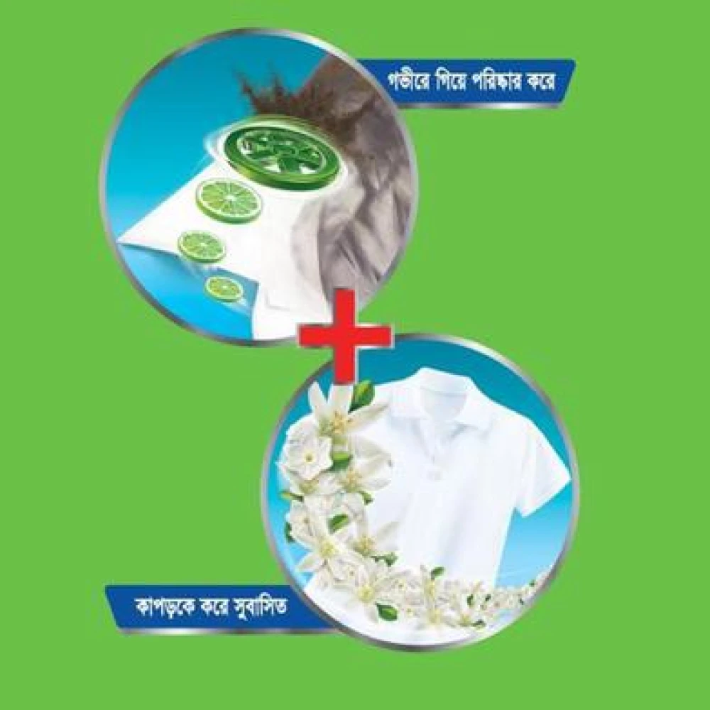 Wheel Clean & Fresh 2in1 Detergent Powder 1kg