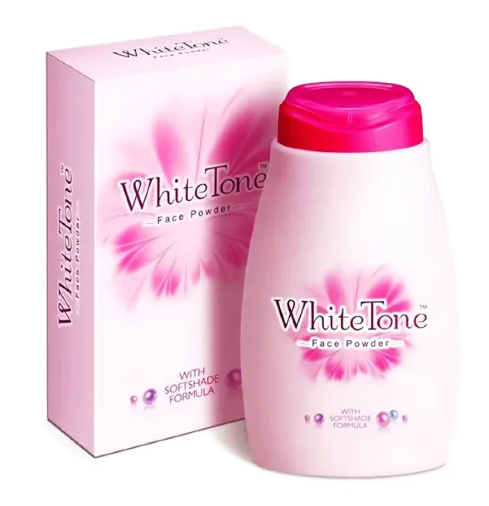White Tone Face Powder With Soft Shade Formula 50g