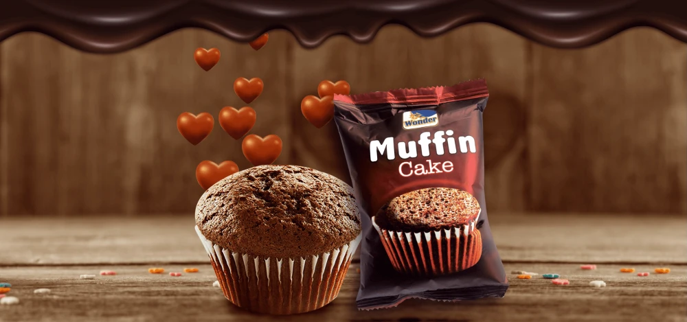 Wonder Muffin Cake Chocolate Flavored 16g