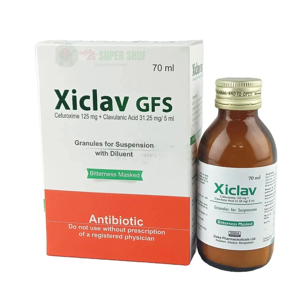 Xiclav GFS Powder for Suspension 70ml