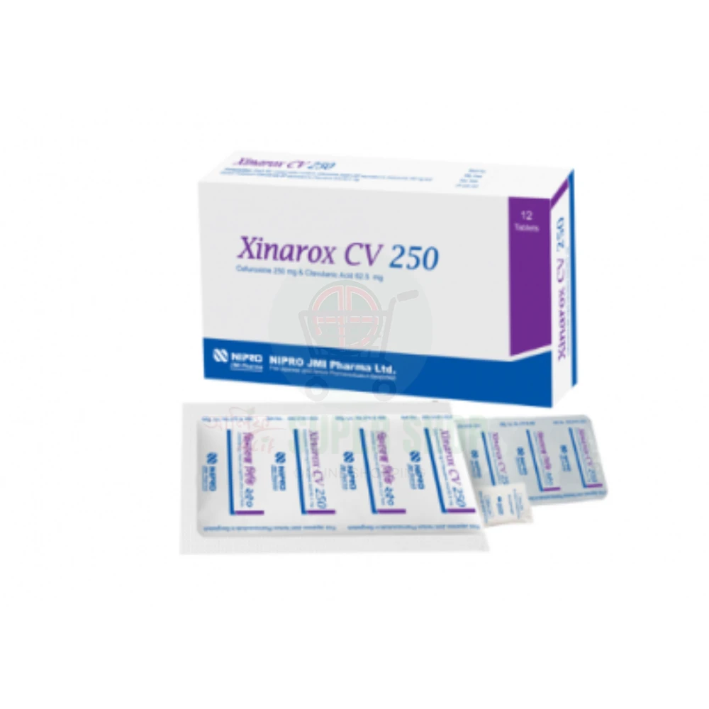 Xinarox CV 250mg Tab