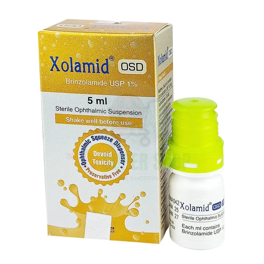 Xolamid OSD Sterile Ophthalmic Suspension 5ml