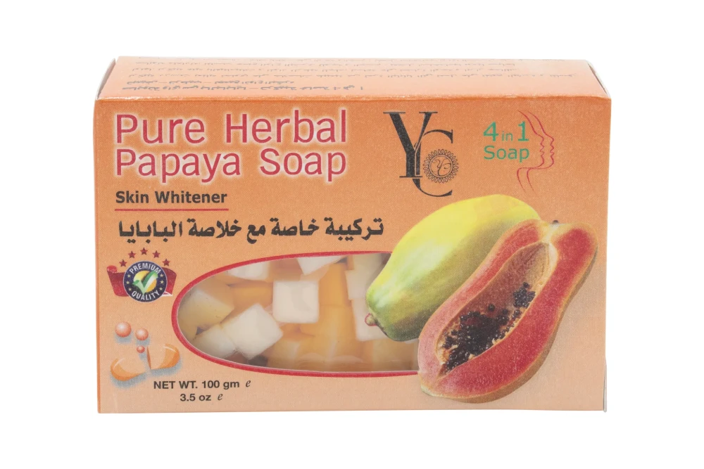 YC herbal papaya soap 100g