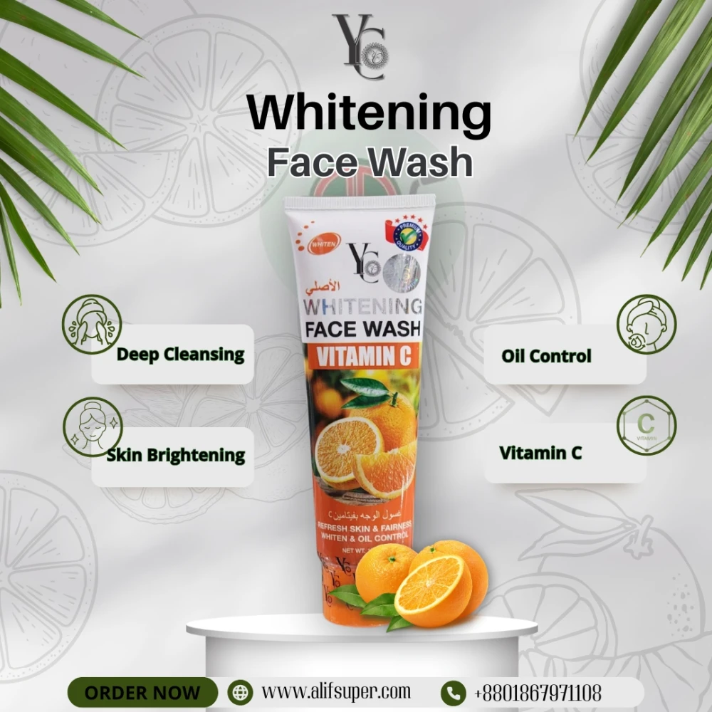 YC Vitamin C Whitening Face Wash 100ml