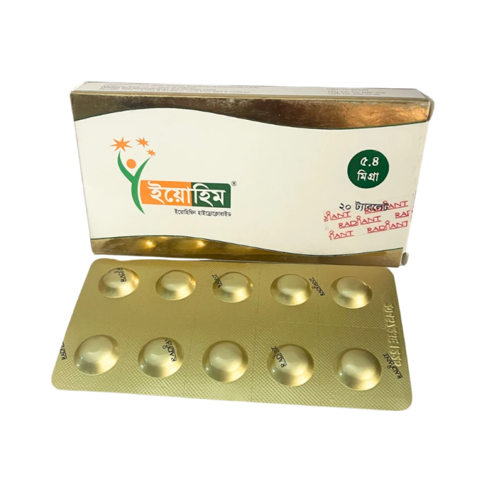 Yohim 5.4mg Tablet