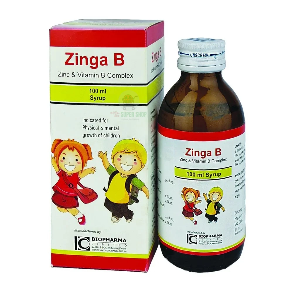 Zinga B 100ml Syrup