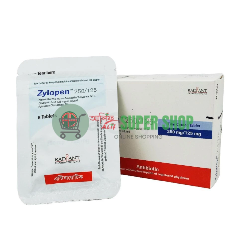 Zylopen 250/125mg Tablet