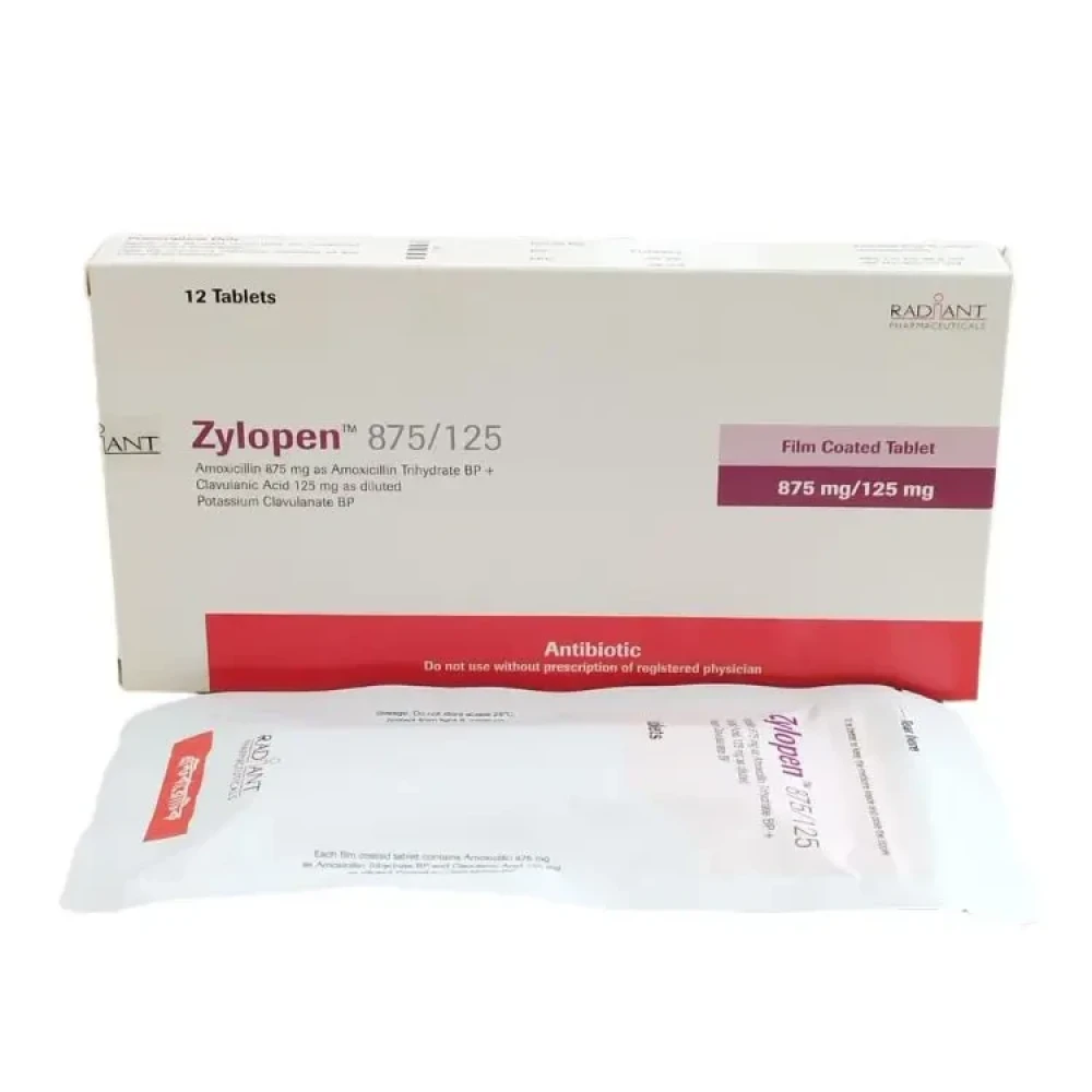 Zylopen 875/125mg Tablet